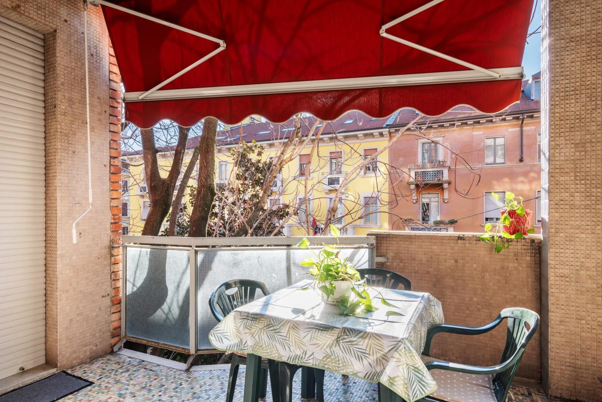 Ferienwohnung Il Bilocale Con Terrazzo Dei Marchesi Mailand Exterior foto