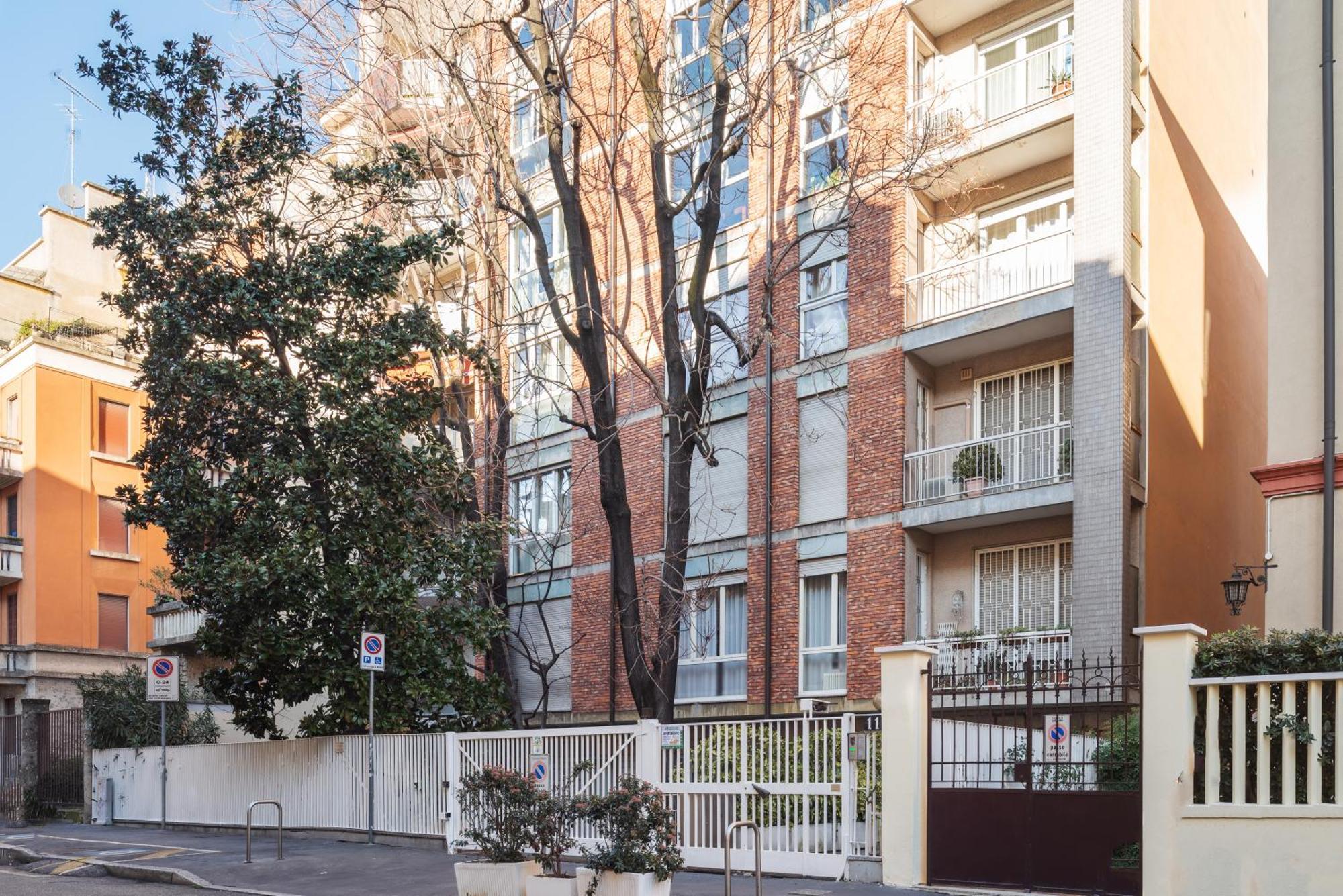 Ferienwohnung Il Bilocale Con Terrazzo Dei Marchesi Mailand Exterior foto